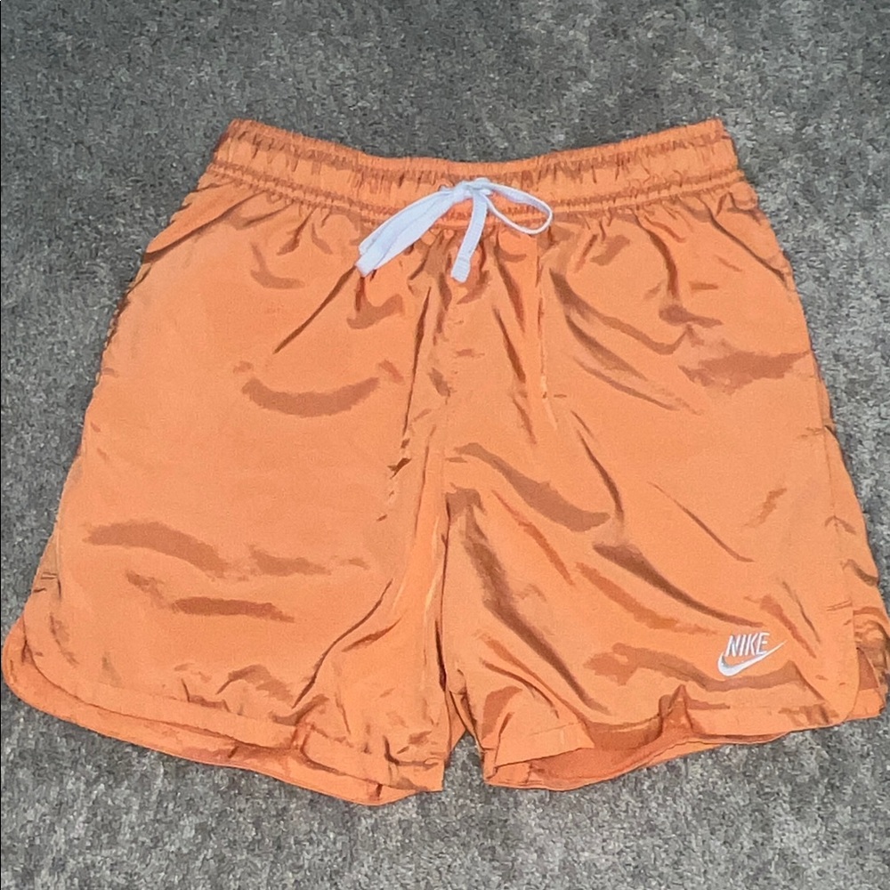 Nike Orange Swim shorts